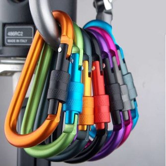 Aluminium Karabiner 5 Stück