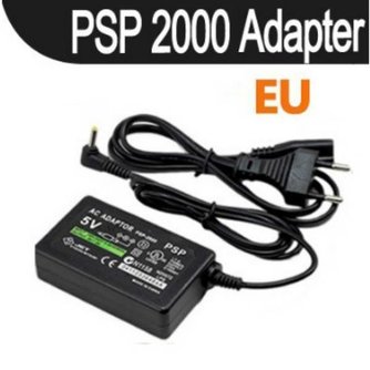 Ladegerät Und EU-Adapter Für PSP 1000 & 2000
