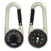Mini-Kompass Und Thermometer Keychain