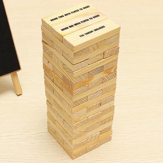 Holz Jenga Spiel