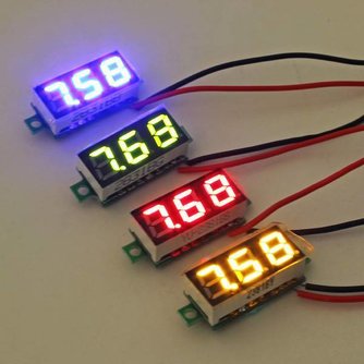 Digitale Mini Voltmeter