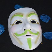 Luminous Vendetta Halloween-Maske