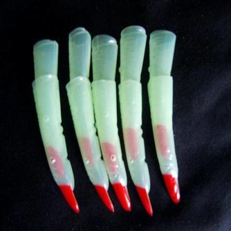 Finger-Hexe Für Halloween 10 Stück