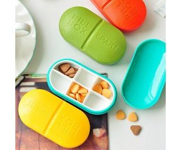 Bequeme Pill-Box Mit 6 Boxen