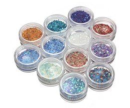 Glitter Dekoration Für Die Nägel