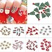 3D-Dekorationen Für Weihnachten Nail Art