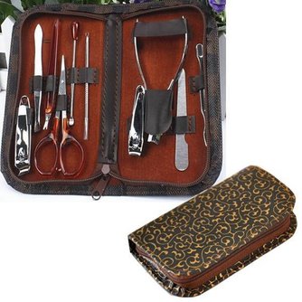 10 Teiliges Maniküre Pedicure Set