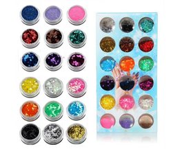 Glitter Nail Art Kit Mit 18 Farben