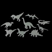 Glow In The Dark Dinosaurier-Aufkleber