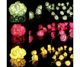 Blumen-Girlande LED