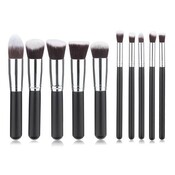 10-Stück-Synthetische Make-Up Pinsel Set