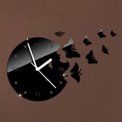 Schmetterling Clock 3D
