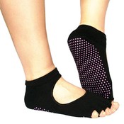 Anti-Rutsch-Yoga-Socken Ohne Zehen