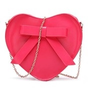 Herz-Crossbody-Tasche Mit Schleife