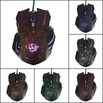 WEYES Optische USB-1600 DPI Gaming Mouse