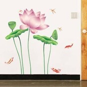 Wandaufkleber Lotus