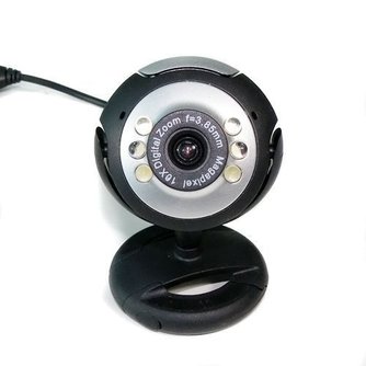 12-Megapixel-Webcam Mit Mikrofon