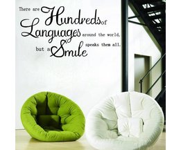 Wandaufkleber Mit Englischem Text