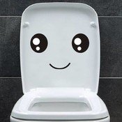 WC-Aufkleber Smiley WC-Aufkleber Smiley