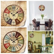 Holz Retro Uhr Holz Retro Uhr