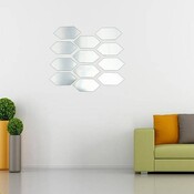 Spiegel-Wand-Aufkleber 12 Stück