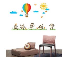 Wandtattoo Monkeys & Airships