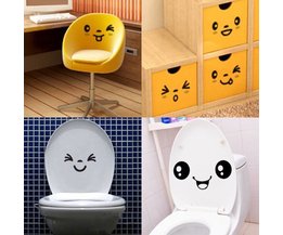 Badezimmer-Wand-Aufkleber Lächelnde Gesichter 3Gewählte Artikel