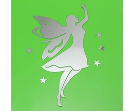 Wand-Aufkleber-Fee
