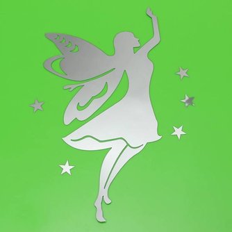 Wand-Aufkleber-Fee