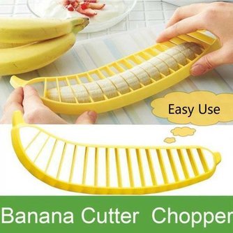 Gelbe Bananen Cutter