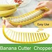 Gelbe Bananen Cutter