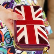 Purse Britische Flagge