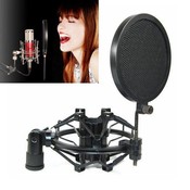 Professionelles Mikrofon Popfilter