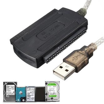 Hard Drive Adapter-Kabel Computer USB 2.0 Zu 2.5 / 3.5 Zoll