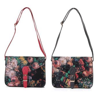 Schulter-Öl-Blumen-Druck