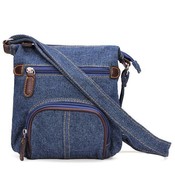 Schultertasche Denim