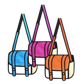 3D Cartoon-Stil Schulter