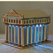 Tempel Des Zeus DIY 3D Puzzle Holz