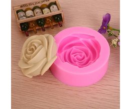 Bakvorm Blume Rose 3D Silikon