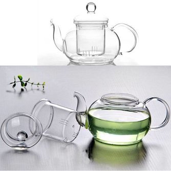 Glas Teekanne In Den Verschiedenen Größen