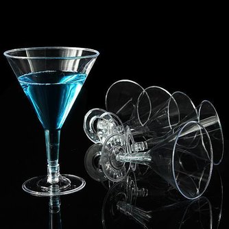 Einweg-Cocktail-Glas