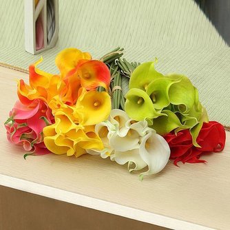 Artificial Blumenstrauß Calla 10 Stück