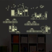 Glow In The Dark-Wand-Aufkleber