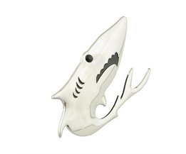 Shark-Auto-Aufkleber Striping 3D-Aluminium