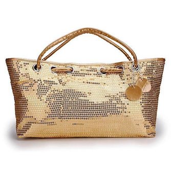 Handtasche Mit Pailletten