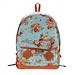 Rucksack Mit Vintage Rosen-Druck