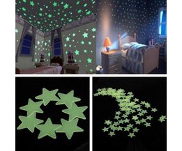 Glow In The Dark Star Aufkleber