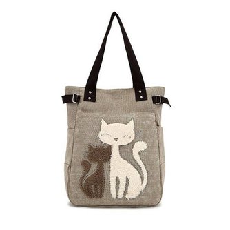 Leinwand-Tasche Mit Katze Impressum