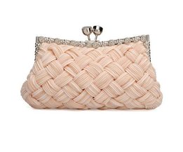 Gewebte Clutch Chiffon