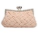 Gewebte Clutch Chiffon